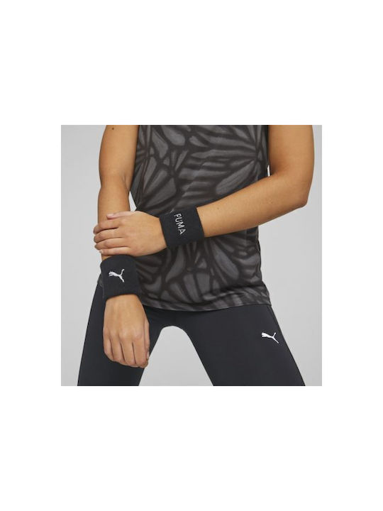 PUMA Athletic Wristbands Black