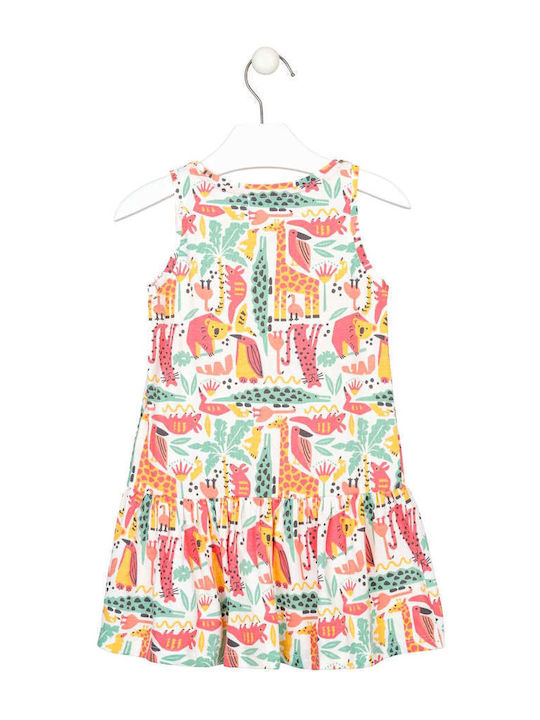 Losan Kids Dress Sleeveless Multicolour