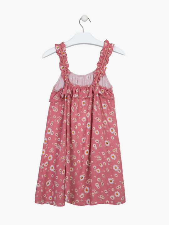 Losan Kids Dress Sleeveless Pink