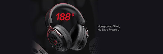 Redragon H386 Diomedes Over Ear Gaming Headset με σύνδεση 3.5mm / USB for PC / PS4 / XBOX