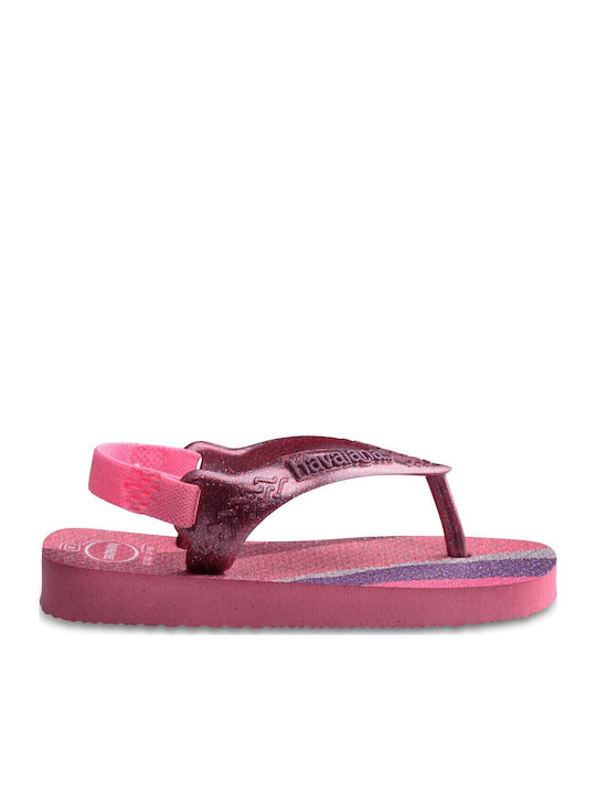 Kinder Flip Flops Rosa