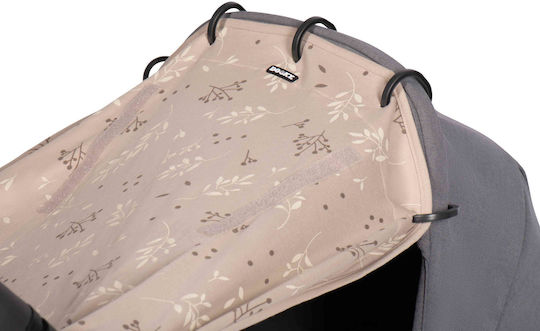 Dooky Sunshade Stroller Beige Romantic Leaves