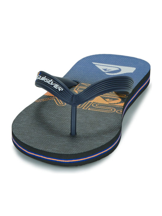 Kids' Flip Flops Blue Molokai Art