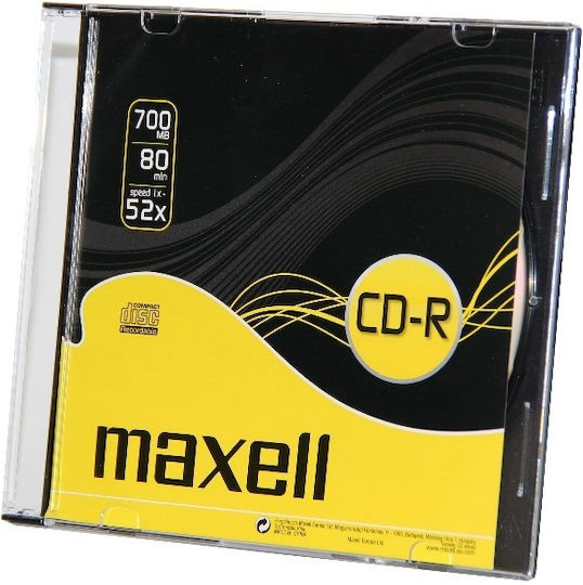 Maxell Inscripționabile CD-R 52x 700MB 10buc
