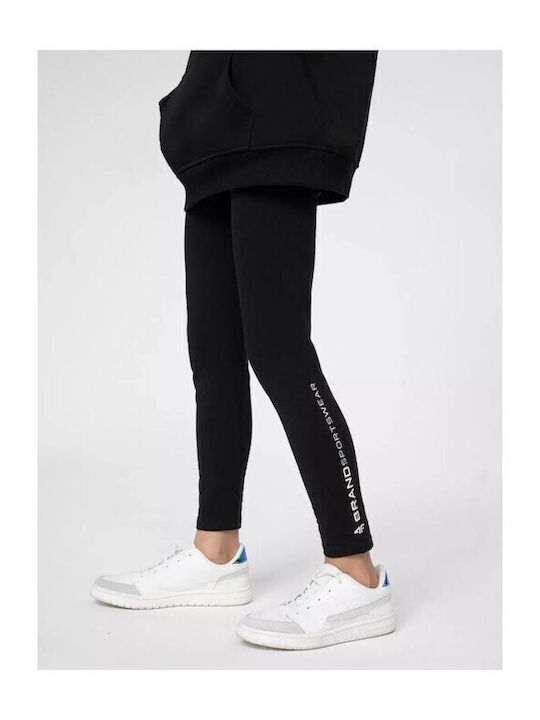 Kids Legging Sports Long Black