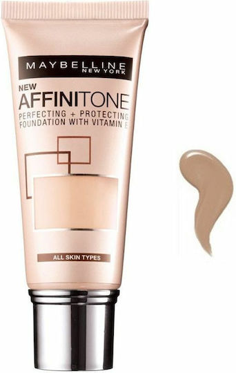 Maybelline Affinitone Liquid Make Up 20 Golden Rose 30ml