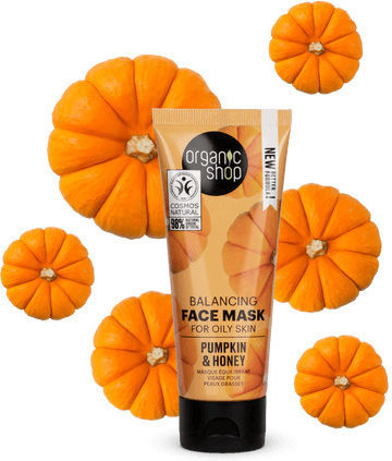 Organic Shop Pumpkin & Honey Gesichts- & Augenmasken 75ml