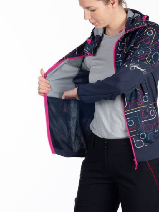 Women's Running Short Sports Jacket for Winter with Hood