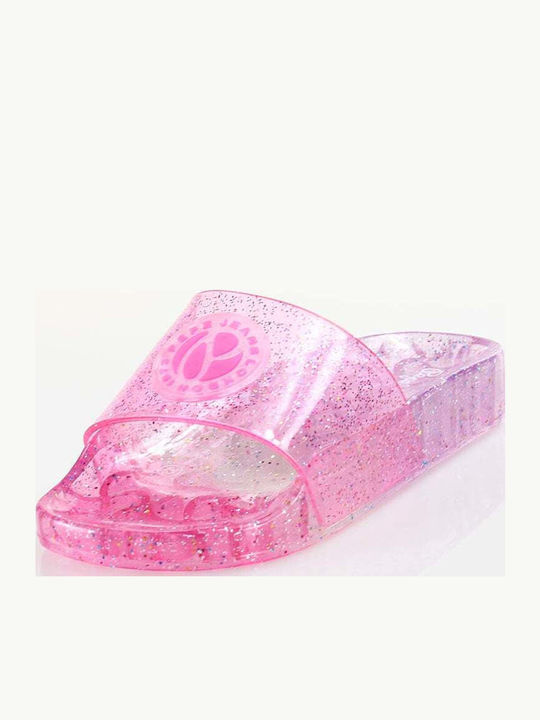 Kinder Badeschlappen Rosa Wave