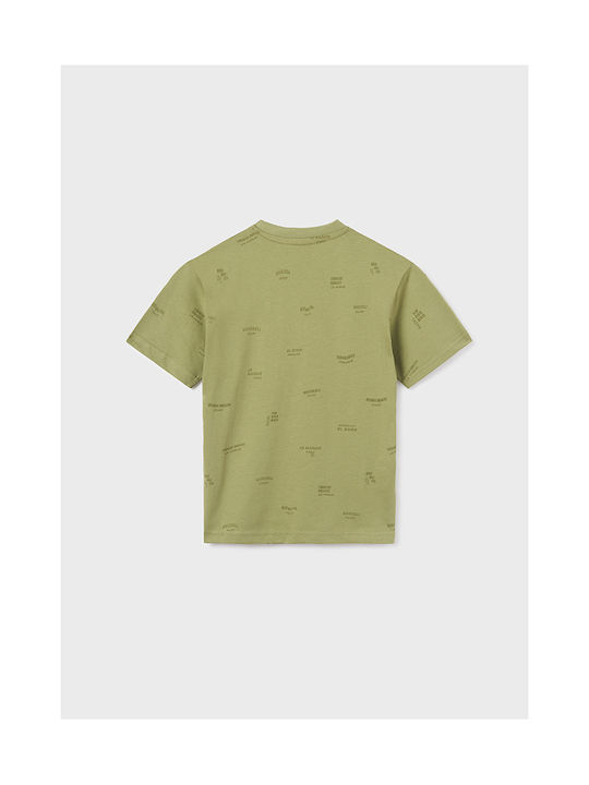 Mayoral Kids T-shirt Khaki