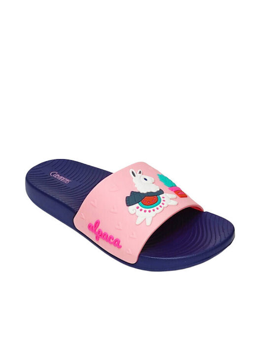 Cubanitas Kinder Slides Blau