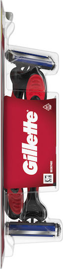 Gillette Blue3 Red Ξυραφάκια μιας Χρήσης με 3 Λεπίδες & Λιπαντική Ταινία 6τμχ