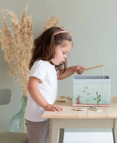 Little Dutch Ξύλινο Παιχνίδι Ψαρέματος Fishing για 2+ Ετών