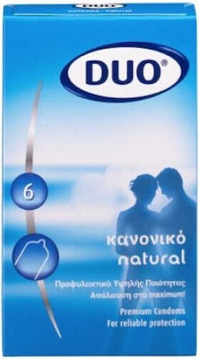 Duo Προφυλακτικά Natural 6τμχ