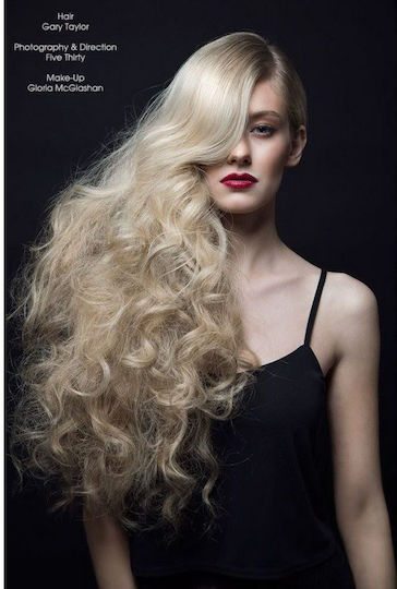 Head Jog Titanium Styling Wand Κωνικό Ψαλίδι Μαλλιών για Μπούκλες 48W