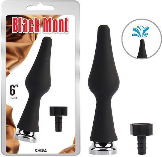 Chisa Novelties Πρωκτικό Ντους Enema Attachement Μαύρο 15.3cm