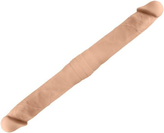 SilexD Double Dong M Glass Dildo Flesh 42cm
