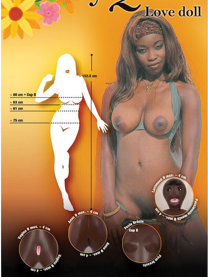 You2Toys Partydoll African Queen Φουσκωτή Κούκλα 05113150000