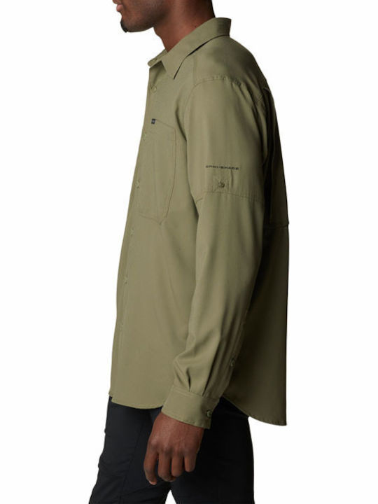 Silver Ridge Utility Lite Дълъг Ръкав Риза Silver Ridge Utility Lite Long Sleeve Cd34- Маслиненозелен