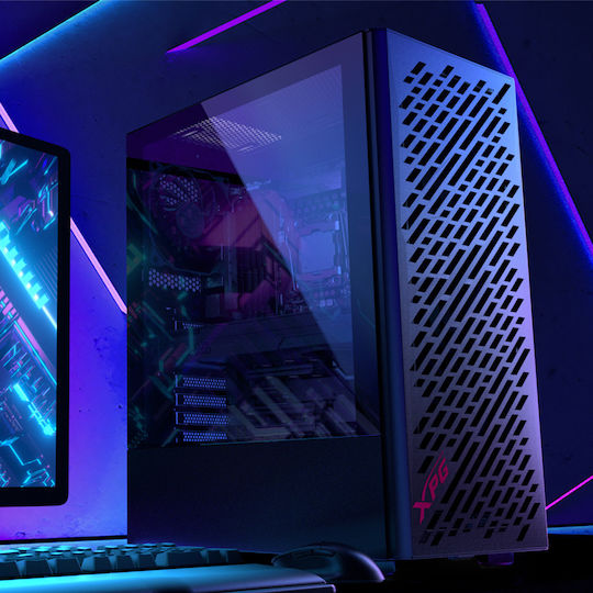 Adata XPG Valor AIR Gaming Midi Tower Computer Case with Black Side Window