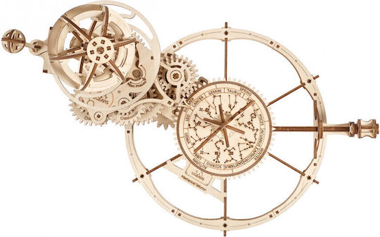 Ugears Jucărie de Construcție din Lemn Telurium mecanic pentru Copii 14++ Ani