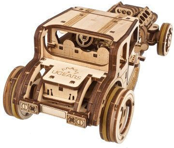 Ugears Παιχνίδι Κατασκευών Ξύλινo Αυτοκίνητο Furious Mouse
