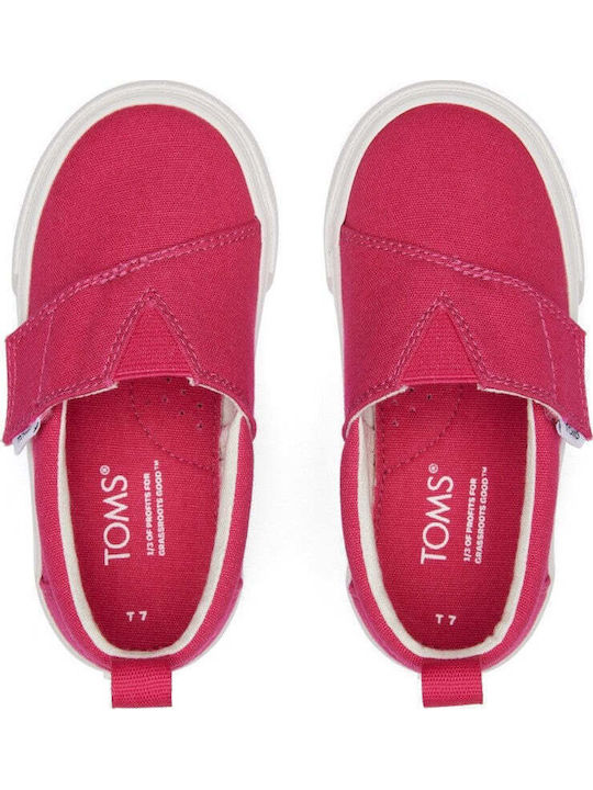 Espadrile pentru Copii cu închidere Hoop & Loop Roz Alpargata