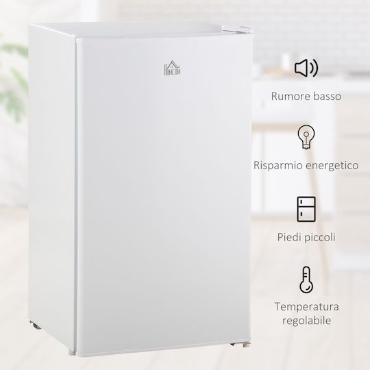HomCom Mini Bar 91lt Î83xL47xA44cm. Alb 800-129V90WT