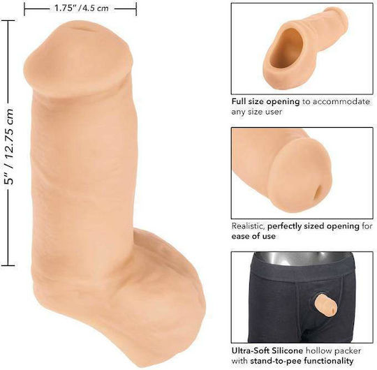 Calexotics Packer Gear Προέκταση Πέους Flesh 12.8cm