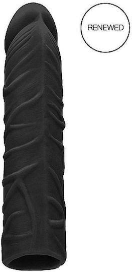 Shots RealRock Penis Sleeve Black 17cm