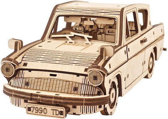 Ugears Jucărie de Construcție din Lemn Flying Ford Anglia