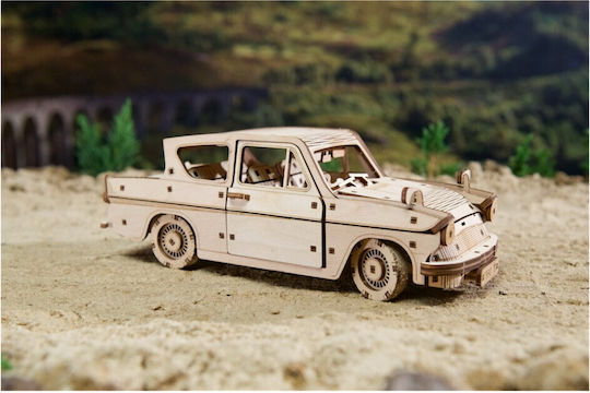 Ugears Jucărie de Construcție din Lemn Flying Ford Anglia