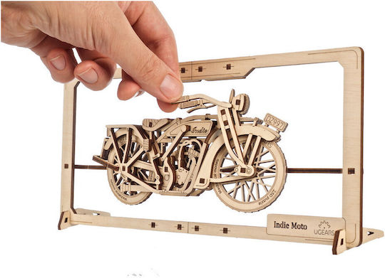 Ugears Wooden Construction Toy Indie Moto