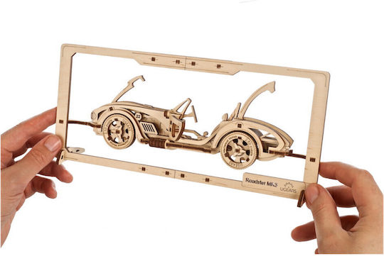 Ugears Παιχνίδι Κατασκευών Ξύλινo Roadster MK3