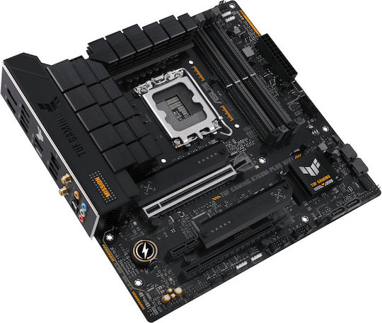 Asus TUF GAMING B760M-PLUS WIFI Motherboard ATX με Intel 1700 Socket 90MB1ET0-M0EAY0