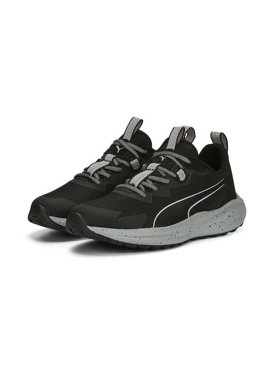 Puma Twitch Runner Damen Sportschuhe Trail Running Schwarz