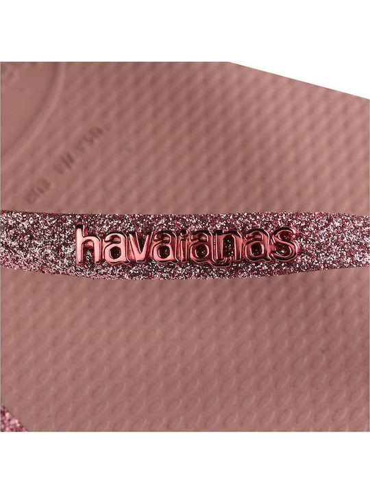 Slim Sparkle II Damen Zehentrenner Golden Blush