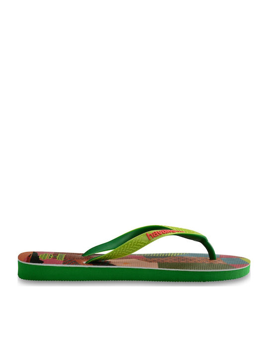 Havaianas Gerando Falcoes Flip Flops Πράσινα