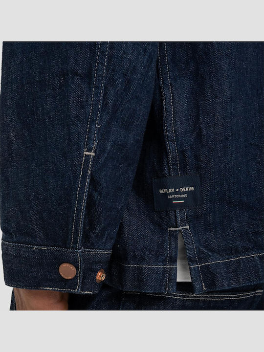 Sartoriale Denim Jacket Navy Blue