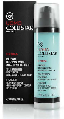 Collistar Uomo Hydra Total Freshness Moisturizer fără culoare Hidratantă Bărbați Cremă Pentru Față 80ml