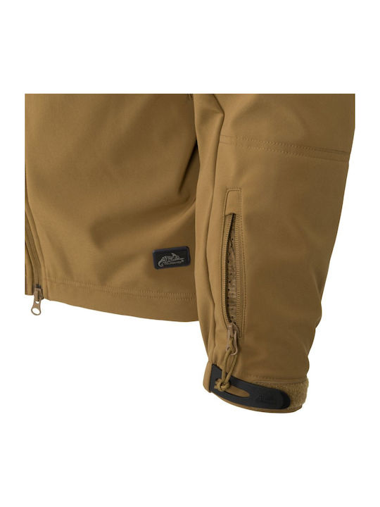 Helikon Tex Gunfighter Shark Skin Hunting Jacket Fleece Coyote