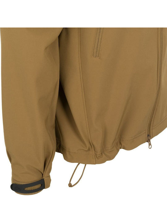 Helikon Tex Gunfighter Shark Skin Hunting Jacket Fleece Coyote