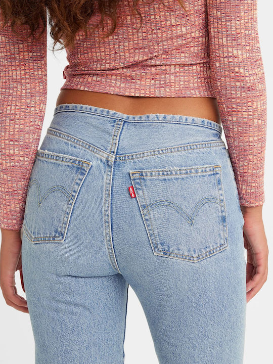 501® Γυναικείο Jean Παντελόνι με Σκισίματα