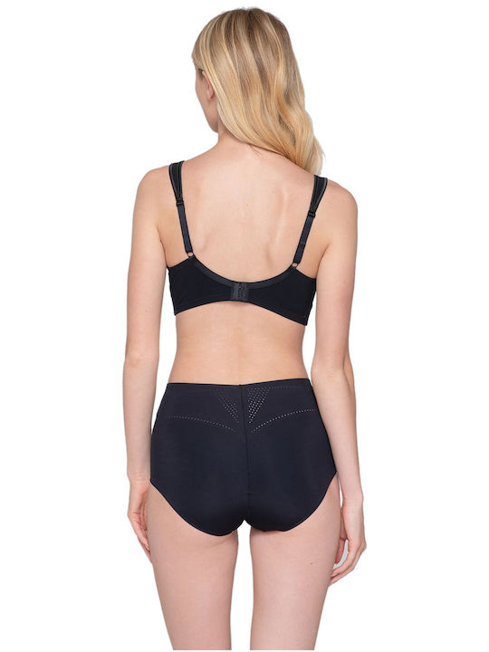 Luna Cotton Women's Slip Seamless Black