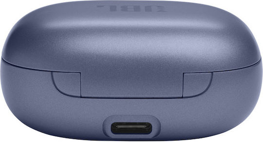JBL Live Flex Earbud Bluetooth Handsfree Ακουστικά με Θήκη Φόρτισης Μπλε