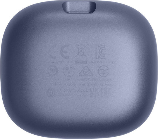 JBL Live Flex Earbud Bluetooth Handsfree Ακουστικά με Θήκη Φόρτισης Μπλε