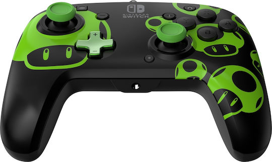 PDP Rematch 1-Up Ενσύρματο Gamepad για Switch Glow In The Dark