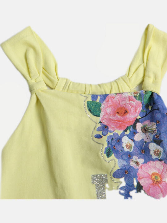 Rochie pentru Copii Fără mâneci Galben