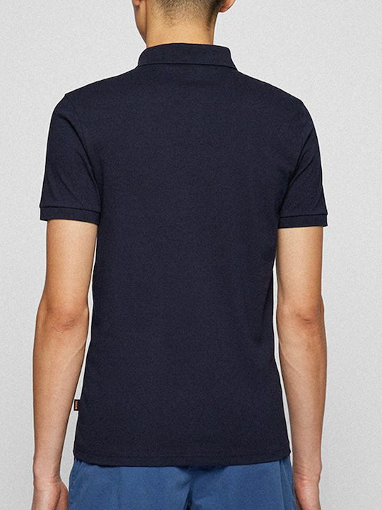 Boss Polo Bluse Marineblau