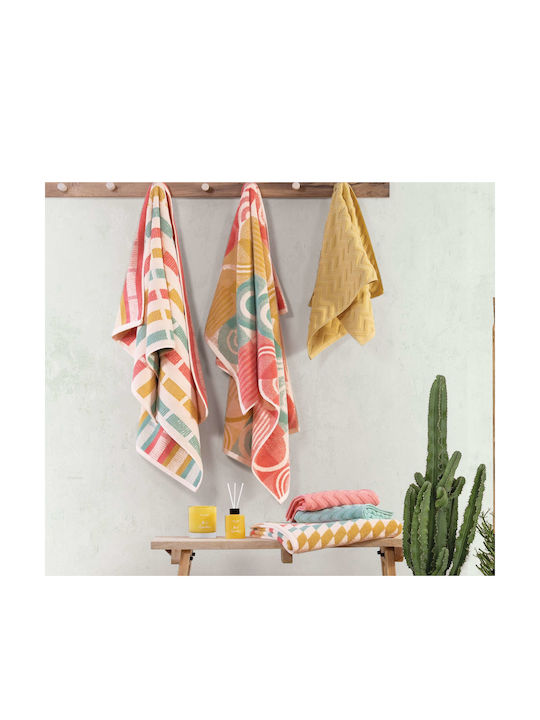 Nef-Nef Homeware Geschirrtuch Gilian 50x90εκ. Aqua Gewicht 550gr/m²